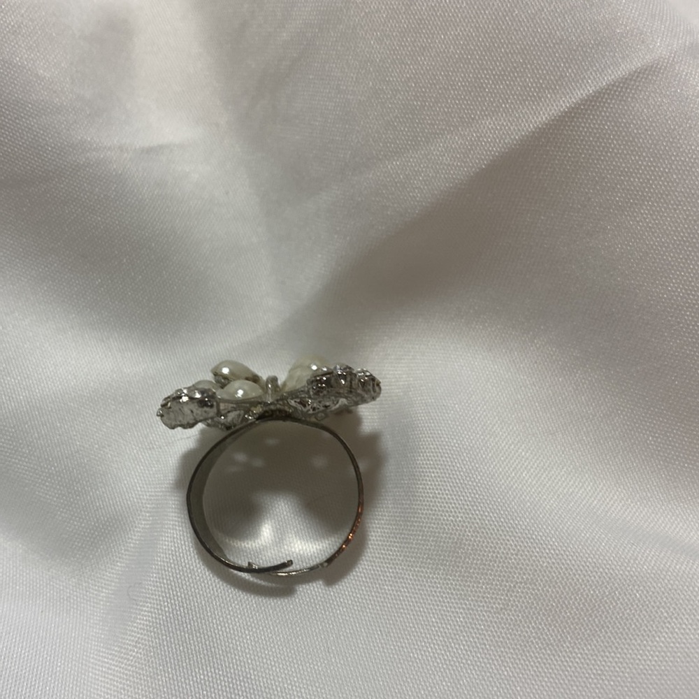 Butterfly adjustable ring - Picture 2 of 3